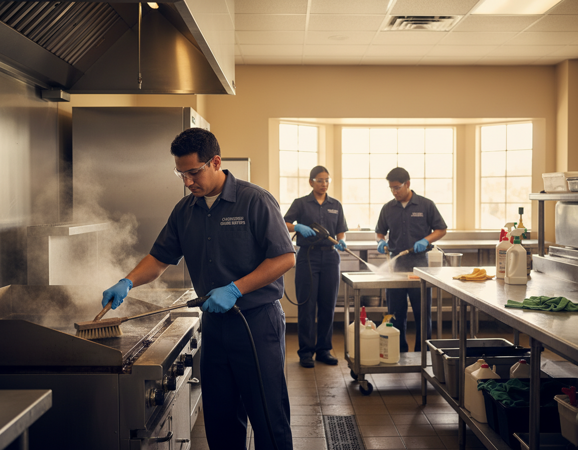 Grease Cleaning Pros in Northridge